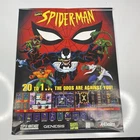 Vtg Spider-Man 1994 SNES Sega Genesis Acclaim Promo Store Display Poster 28"x22"