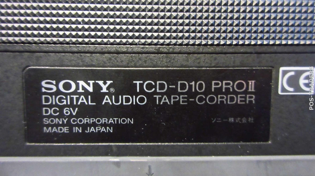 SONY TCD-D10 PROII Portable DAT Recorder Digital Audio Tape SONY TCD-D10 PROII Portable DAT Recorder Digital Audio Tape