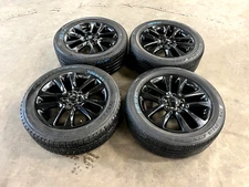 17-22 JEEP GRAND CHEROKEE WHEEL RIM WITH TIRE SET OF 4 265/50 R20, OEM LOT3489