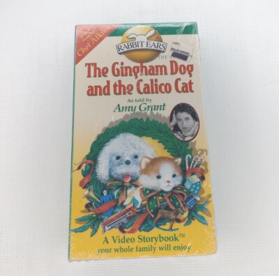 The Gingham Dog & The Calico Cat VHS Rabbit Ears Video Storybook 1999 Madacy New