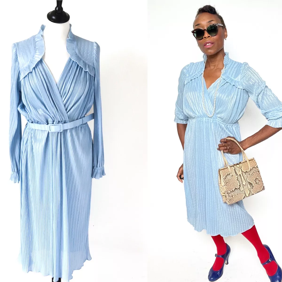 Vintage polyester best sale dress