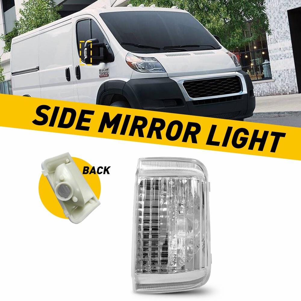 FOR DODGE RAM PROMASTER 1500 2500 3500 RIGHT SIDE DOOR MIRROR SIGNAL LIGHT COVER
