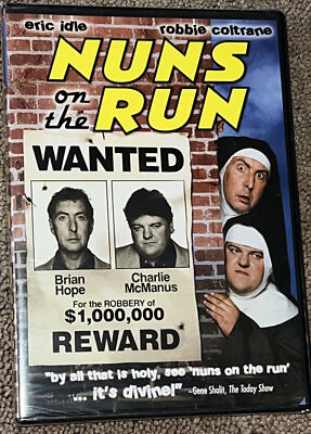 Nuns on the Run DVD Anchor Bay Robbie Coltrane Eric Idle Comedy HTF RARE OOP R1