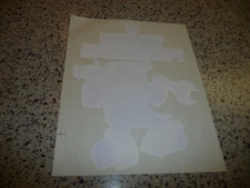 Transformers vintage G1 box art / tech spec T-shirt Iron On - HUFFER