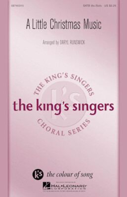 A Little Christmas Music SATB divisi The King's Singers