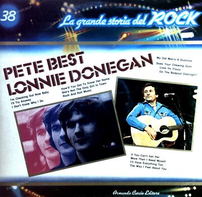 Pete Best, Lonnie Donegan - Las Grandes Estrellas Del Rock LP (VG/VG) .