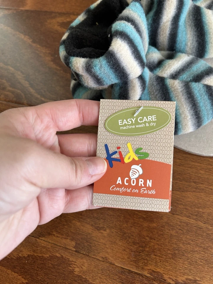 Bellota Tots Unisex Niños Bebé 12-18 Meses Azul Rayas Botines Zapatillas NUEVO Foto 3 de 4