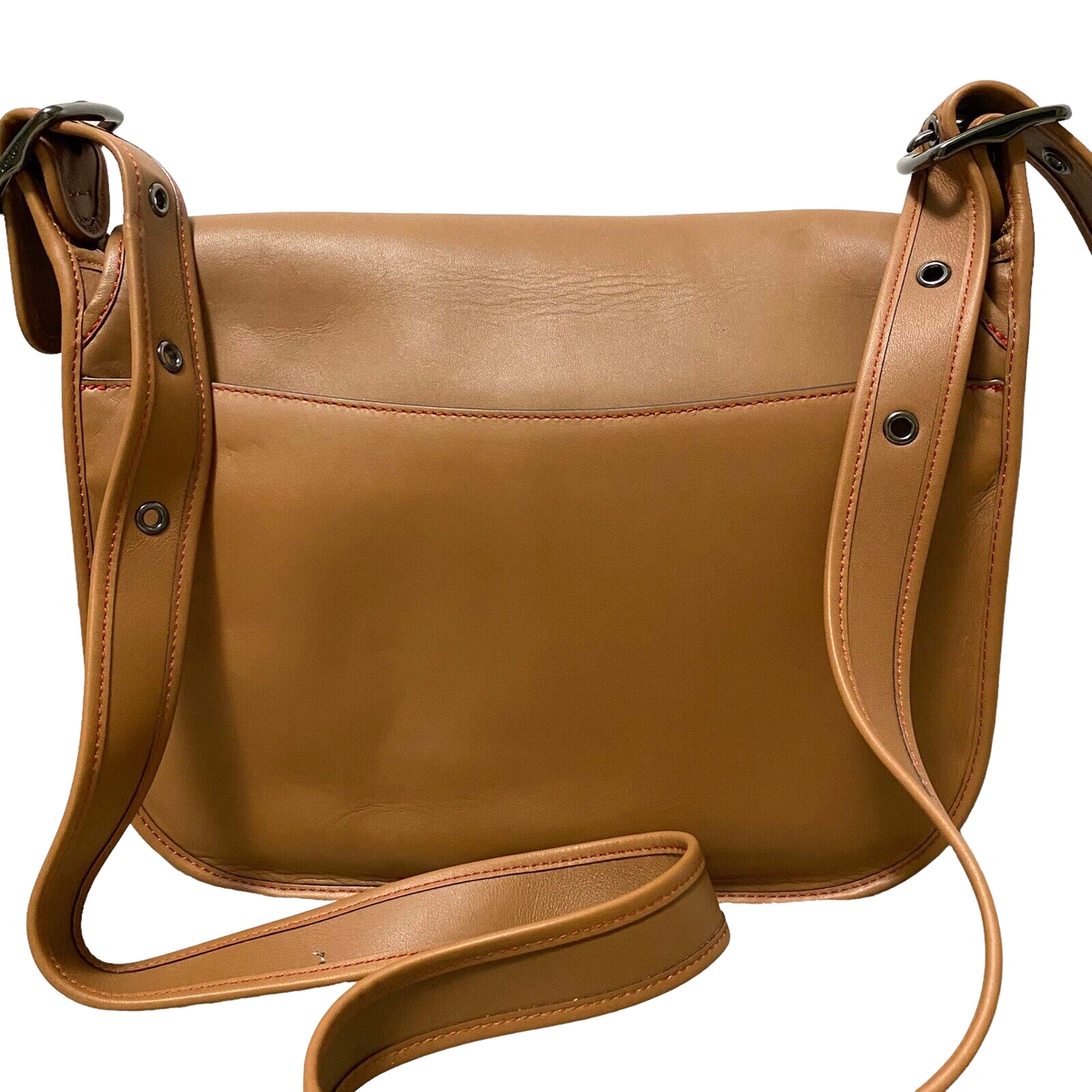 COACH SADDLE Glovetanned Leather Saddle Bag Crossbody COACH SADDLE Glovetanned Leather Saddle Bag Crossbody