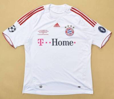 Adidas 2008-09 BAYERN MUNCHEN CL VS FIORENTINA SHIRT TRIKOT L