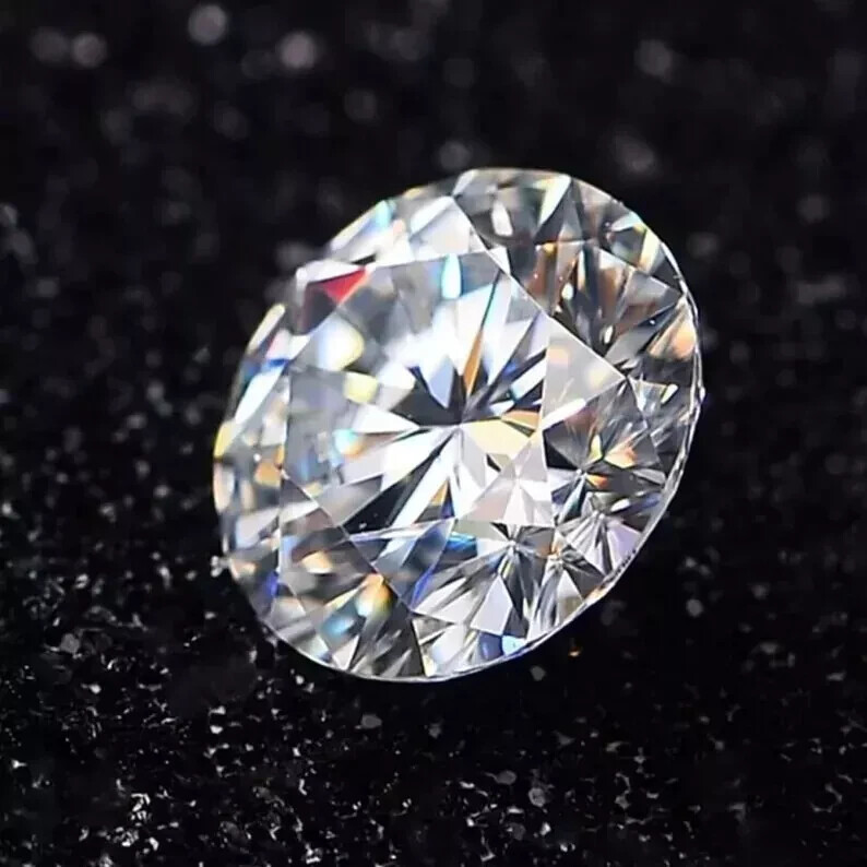 5 CT Round Cut Natural D Color VVS1 Clarity LabGrown Diamond Certified