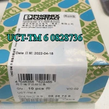 10PCS New Phoenix Contact Terminal Block Marker Cards UCT-TM 6 0828736 Fast Ship