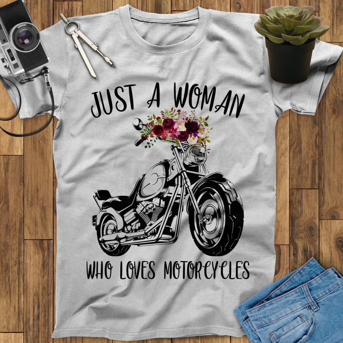 biker girl shirt