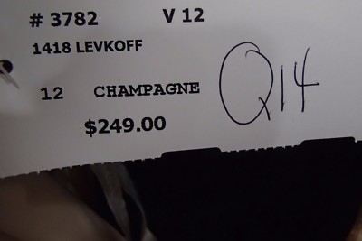 シャンパン Q14 BILL LEVKOFF 1418 SZ 12 CHAMPAGNE SEQUIN FORMAL PARTY DRESS