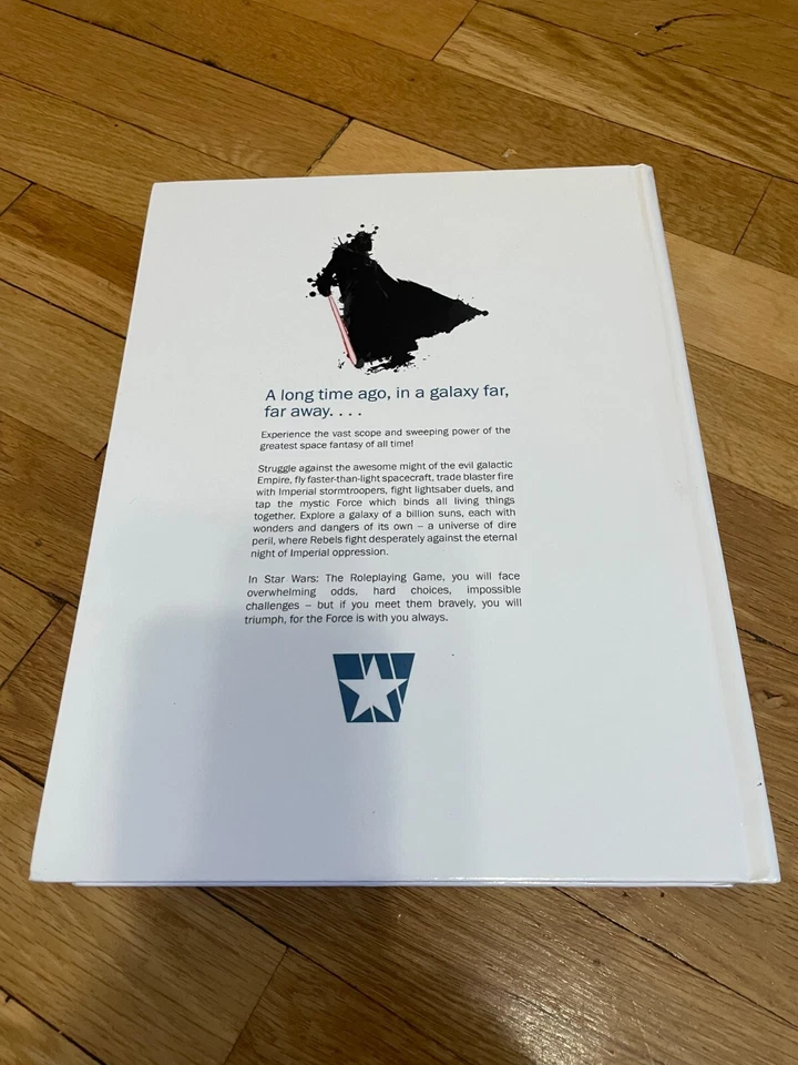 Libro de reglas básico actualizado ampliado revisado de Star Wars D6 REUP HC AWAY RPG Foto 2 de 4