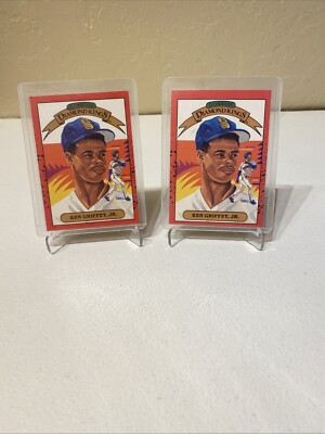Ken Griffey, JR. Two Card Count Diamond Kings