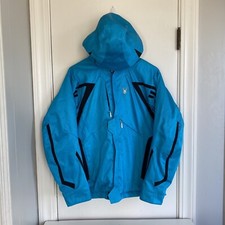 SPYDER KIDS YOUTH SKI SNOW JACKET PrimaLoft.  Jacket Blue Size 16