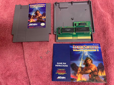 IronSword: Wizards & Warriors II (NES, 1989) Pins cleaned n' tested & manual