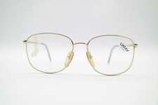 Vintage Lamy Bertrand Gold Oval Glasses Eyeglass Frame NOS