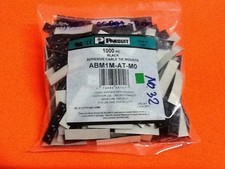 PANDUIT Adhesive Cable Tie Mounts ABM1M-AT-M0 12.7x12.7 mm 1 bag/1000pc 