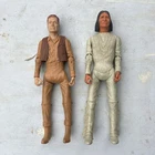 Vintage 1967 MARX Geronimo & Johnny West Action Figures Solid Joints B30