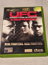 UFC TAPOUT ULTIMATE FIGHTING CHAMPIONSHIP REAL FIGHTERS MICROSOFT XBOX
