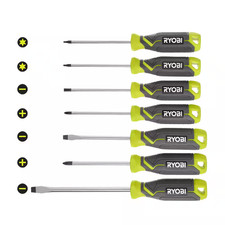 Screwdriver Set 7-Piece with Cushion Grip Handles