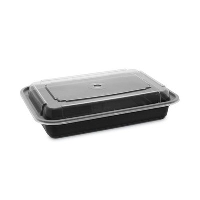 Pactiv Newspring 28-oz. Versatainer Rectangular Food Containers, 150 Containe...