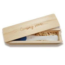 Pregnancy Test Keepsake Box, Pregnancy Announcement for Husband, Baby Announc...