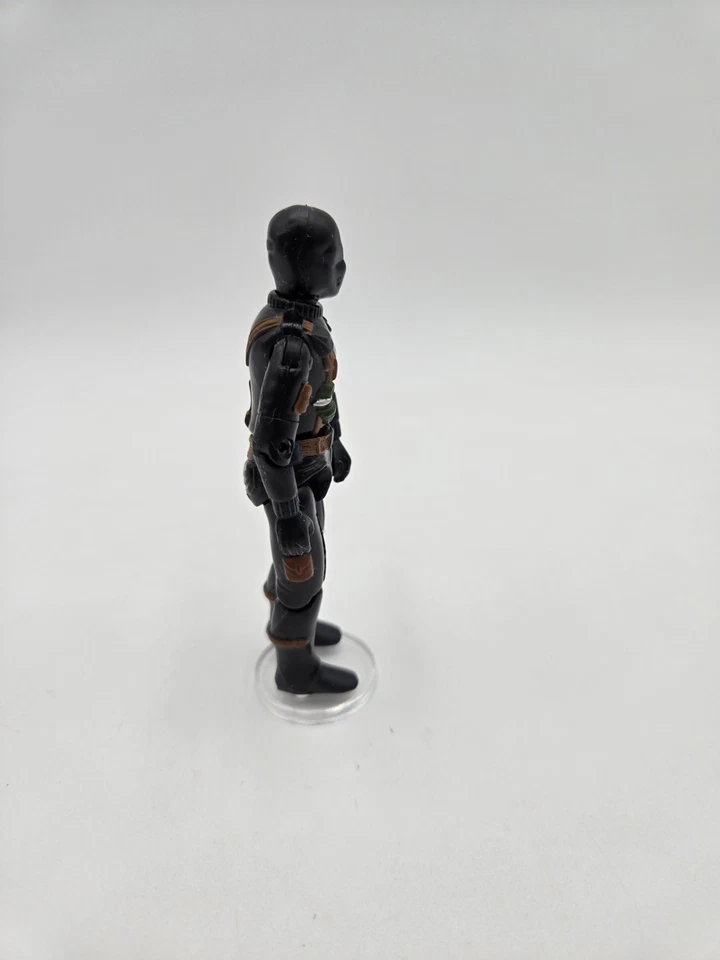 Hasbro G.I. 2002 Figura de acción Joe Snake Eyes v15 revista ToyFare 100 % completa Foto 4 de 4