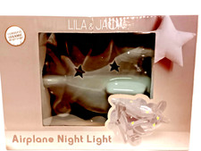Lila Jack Cordless Airplane Nightlight NEW IN BOX