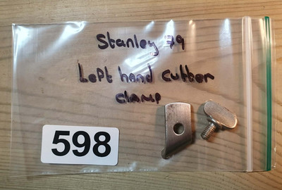 Vintage Stanley No 79 Seitenfalzhobel LH Fräser Klemme Holzbearbeitung alte Werkzeuge