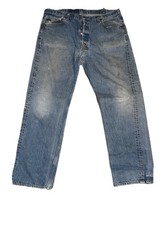 Vintage 90s 1995 Levi s 501 Jeans 40x32 Made in USA Distressed Broken Belt Loops