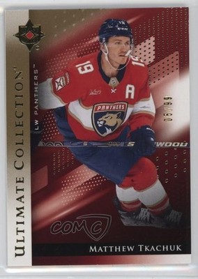 2024-25 Upper Deck Ultimate Collection Gold 5/99 Matthew Tkachuk #19 6o3