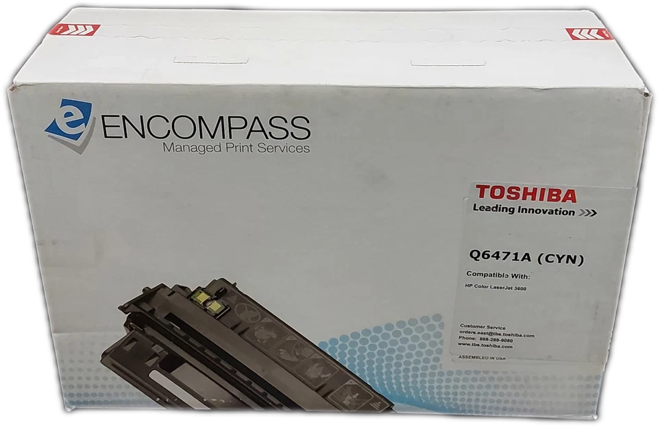 Compatible Cyan Toner Cartridge for HP Q6471A LaserJet 3600 3800  - Image 2 of 4