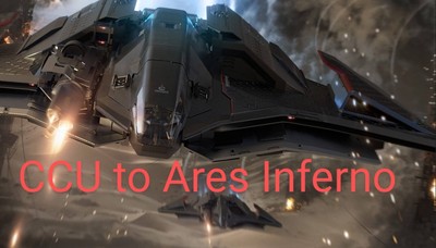 Star Citizen Ares Inferno CCU + 120M Insurance (Defender to Inferno)