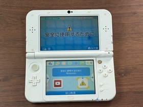 IPS Nintendo New 3DS XL Pearl White Console IPS Screen Bottom Tested R5297