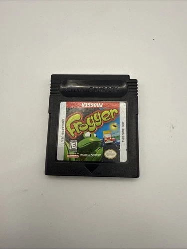 Nintendo Game Boy Frogger Cartridge Authentic Tested Works Retro Classic