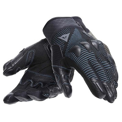 DAINESE UNRULY LADY ERGOTEK BELÜFTETE SOMMER MOTORRAD HANDSCHUHE OCEAN DEEP BLACK