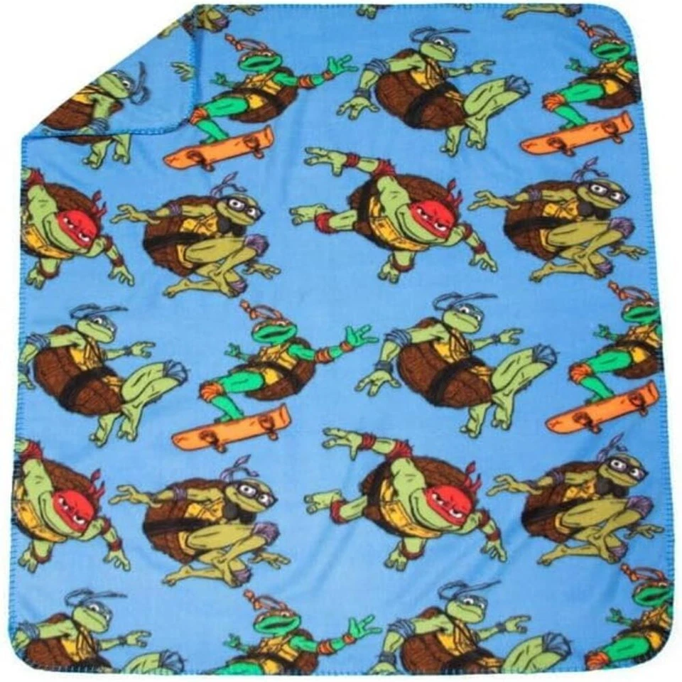 Teenage Mutant Ninja Turtles Soft & Cozy (50" x 40") Fleece Throw for Kids - Image 2 of 3