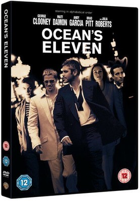 Oceans Eleven (2002) George Clooney Soderbergh NEW DVD Region 2 - English