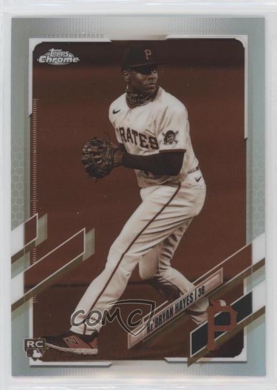 2021 Topps Chrome Sepia Refractor Ke'Bryan Hayes #191 0l3r