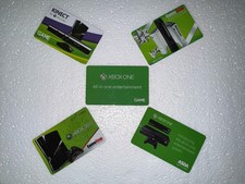 Xbox Gift Cards X5 - Rare- No Value- Game UK - GameStop - Asda