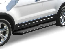 APS Black Running Boards Style Fit 11-19 Ford Explorer 4-Door