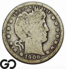 1906 Barber Quarter