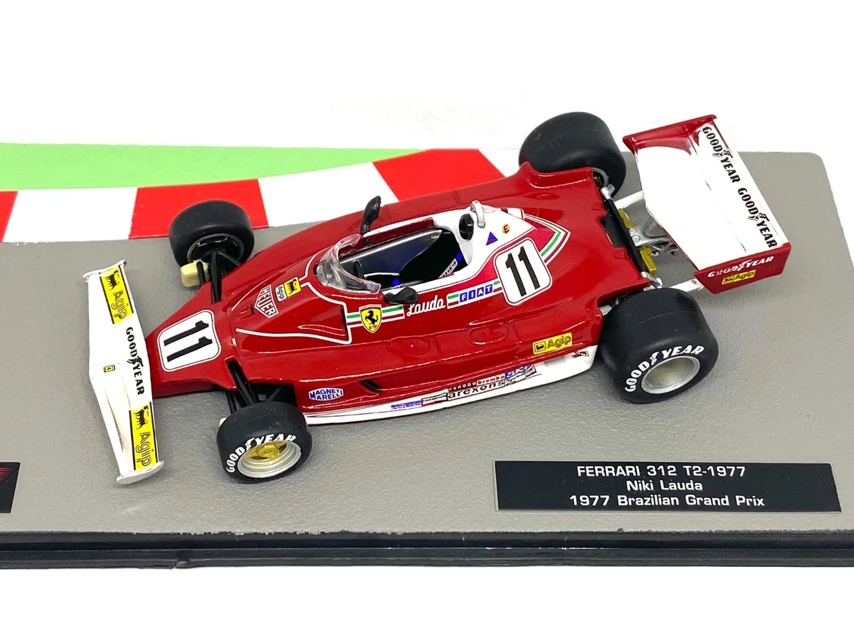 Ferrari 312T5 1 F1 Grand Prix d'Argentine 1980 Jody Scheckter Brumm R574 - Miniatures Autos Motos