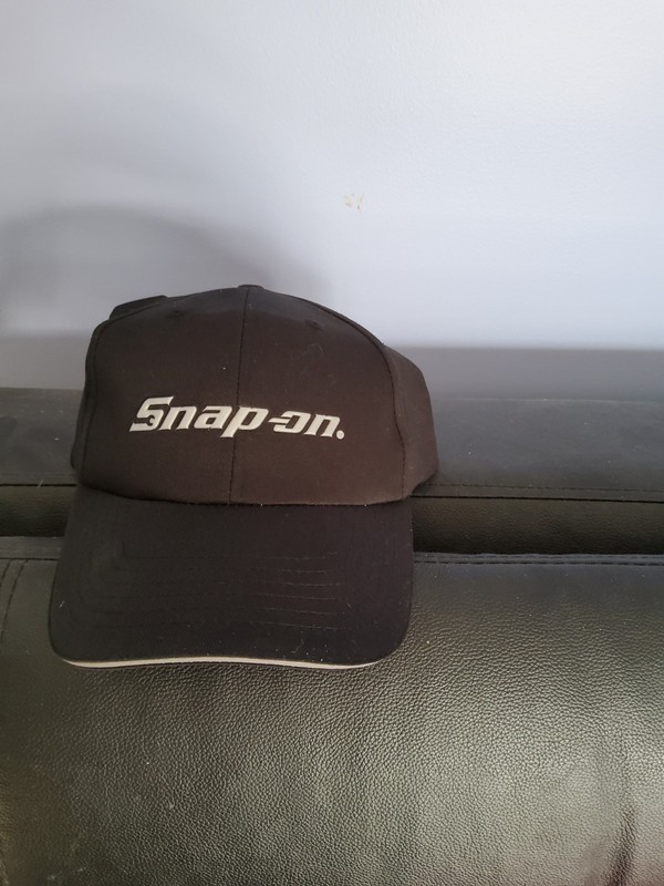 Snap-On Tools Ball Caps, 7 Black Gray Adjustable Hats, Official Licensed Product