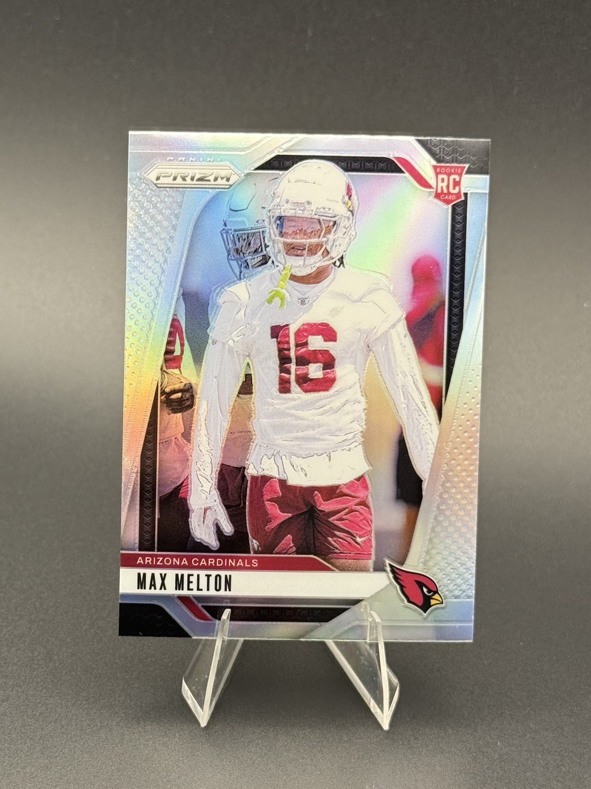 2024 Panini Prizm - Rookies Max Melton #376 Silver Prizm (RC)