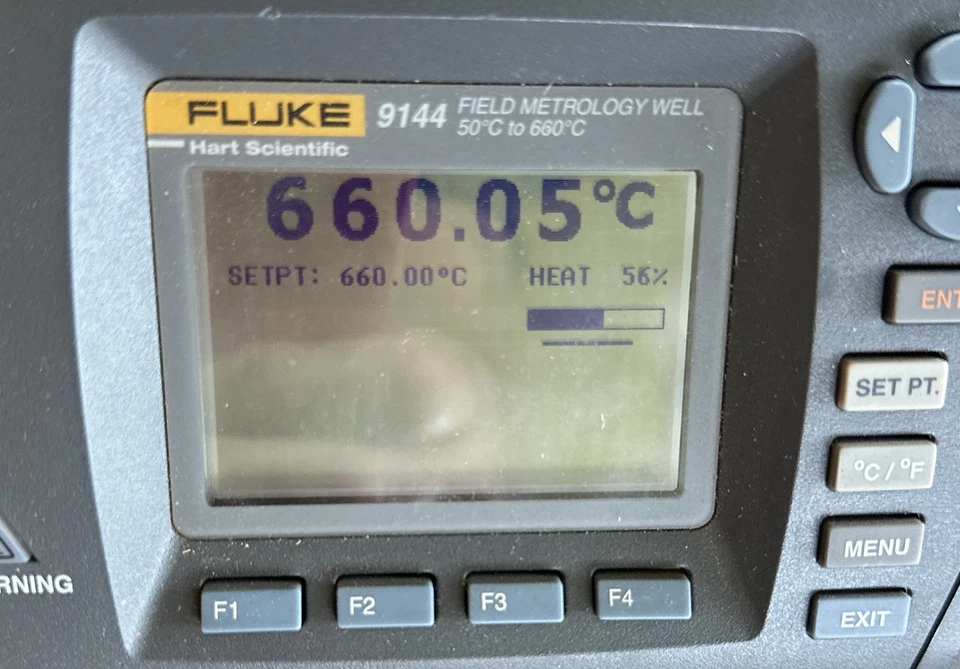 Fluke Hart 9144 Dry Well Temperature Calibrator 50C to 660C - Image 3 of 4