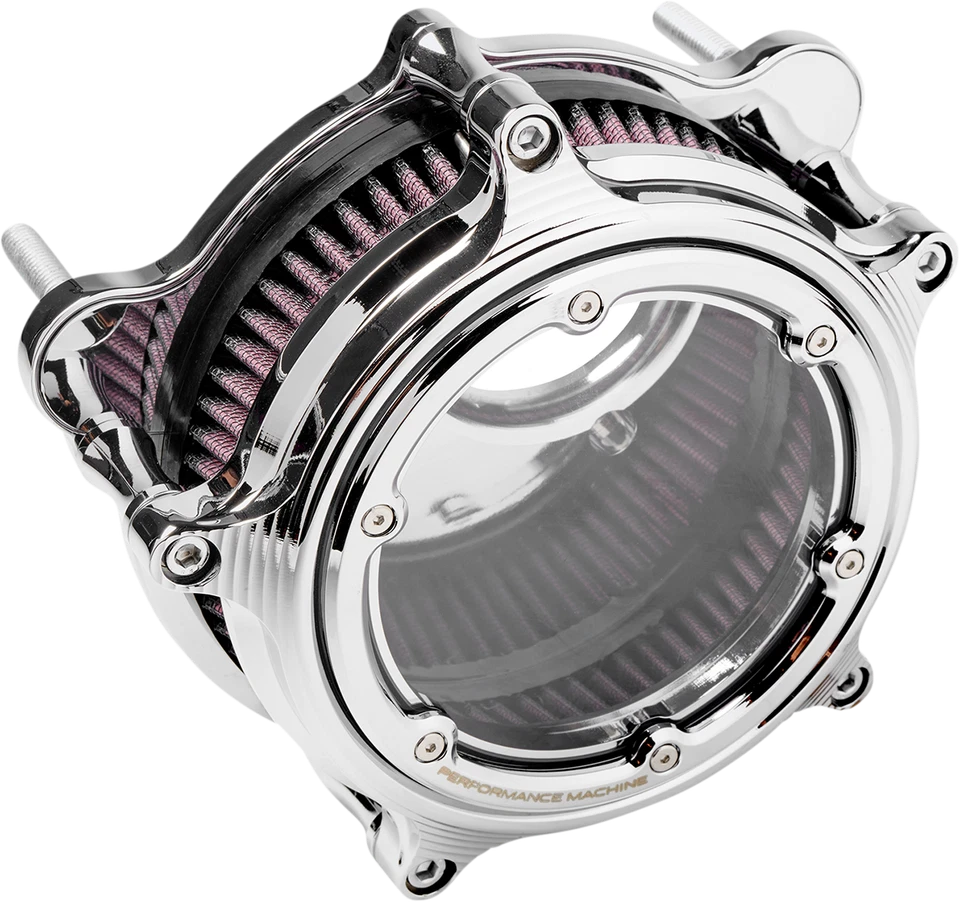 PERFORMANCE MACHINE (PM) 0206-2159-CH Vision Air Cleaner - Chrome - Image 2 of 3