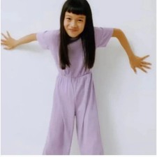 Zara GIRL Ribbed Jumpsuit in PURPLE 13-14 Years 